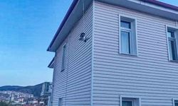 Çorum'da ipe sıkışan güvercini itfaiye ekipleri kurtardı