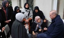 Cumhurbaşkanı Erdoğan, Rize'de komşuları ile bayram kutladı