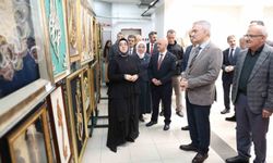 Değerlerimizi Sanatla Anlatan Sergi Açıldı