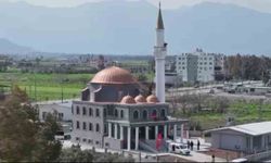Depremin ardından inşa edilen 123. cami hizmete girdi