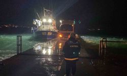 Didim'deki balıkçı tekneleri üzerinde denetim yapıldı