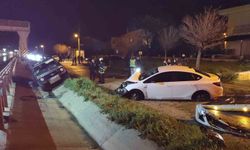 Edirne'de otomobil ve cipin çarpışması sonucu 3 kişi yaralandı