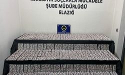 Elazığ'da bir şüphelinin çantasında 6 bin adet sentetik hap bulundu