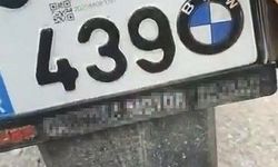 Elazığ'da motosiklet plakasını kalemle değiştiren sürücüye 220 bin lira para cezası kesildi