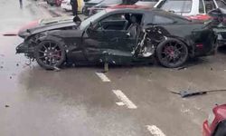 Elazığ'da park halindeki 4 araca otomobil çarptı