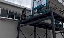 Elazığ'daki mobilya tesisinde yangın olayı