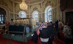 Emirsultan Türbesi'nde Sakal-ı Şerife Büyük İlgi