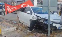 Erciş'te meydana gelen trafik kazasında bir kişi yaralandı