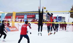 Erciyes'te Kış Voleybolu Coşkusu