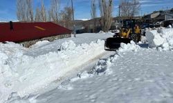 Erzurum'da Kış Şartlarıyla Mücadele Sürüyor