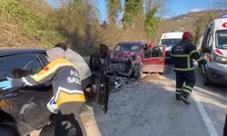 Fatsa'da meydana gelen trafik kazasında 6 kişi yaralandı