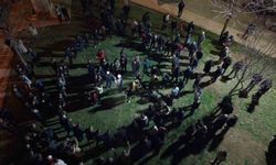 Geleneksel sahur halayı davul ve klarnetle kutladı, mahalleli bir araya geldi