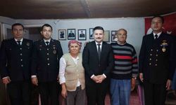 Gökçeada Kaymakamı Acar, Gazi Ailesine Bayram Ziyareti Gerçekleştirdi