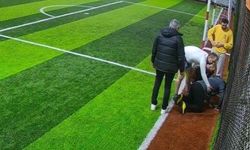 Halı saha maçında kalp krizi geçirdi: O anlar görüntülendi