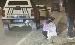 Iğdır'da otomobil sulama kanalına düştü: Sürücü, kızı ve torunu son anda kurtuldu