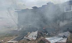 Iğdır'da Yangın Felaketi: Bir Ev Alev Alev Yandı