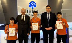 İhlas Koleji öğrencileri STEM Olimpiyatları'nda madalyalarla Roma yolcusu