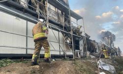 İşçi Konteynerinin Alevler İçinde Kaldığı Olay