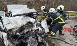 Isparta'da korkunç kaza nişanlı çifti hayattan kopardı