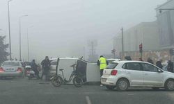 Karaca Kavşağı'nda trafik kazası: 4 yaralı