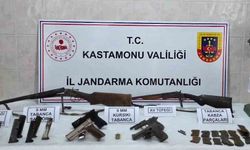 Kastamonu'da yasa dışı silah baskını