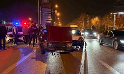 Kayseri'de iki araç çarpıştı: 1 kişi yaralandı