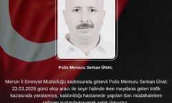 Kaza geçiren polis memuru hayatını kaybetti