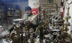 Kilis'te Taş Oymacılığının Son Temsilcisi Bayramda Tezgahında