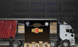 Kırşehir'de Durdurulan Kamyonda 5,5 Ton Kaçak Tütün Yakalandı