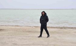 Kırşehir'de Flamingolar Fotoğraf Severlerin İlgi Odağı Oldu