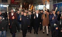 Kızılcahamam'da Ramazan Sevinci Fener Alayı ile Kutlandı