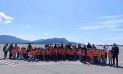 Köyceğiz Anaokulu Öğrencileri Dalaman Havalimanı'nı Ziyaret Etti