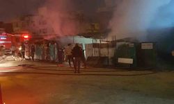 Küçükbaş Hayvan Çiftliğinde Yangın Çıktı