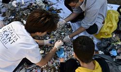 Lara Plajı'nda Öğrencilerden Bilimsel Temizlik Faaliyeti