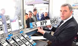 Manisa'da APP Plaka Değişiminde Yoğun Talep: İki Günde Bin Plaka Yenilendi