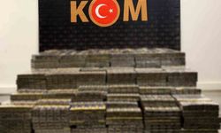 Mardin'de 11 bin 780 paket kaçak tütün ürünü yakalandı