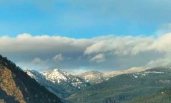 Mart Ayının Sonunda Köyceğiz Sandras Dağı'na Kar Düştü