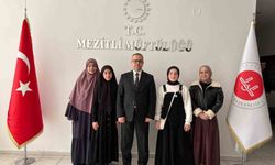 Mersin'de 6 Ayda Hafızlık Başarısı Gösteren 4 Öğrenciye Altın Ödül