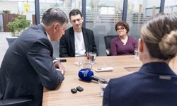 Minguzzi Ailesi, Başkan Tugay'ı Ziyaret Etti