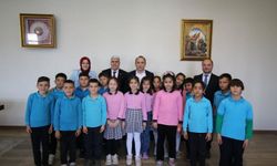 Minik Öğrenciler Kaymakamlıkta Kamu Yönetimini Öğrendi