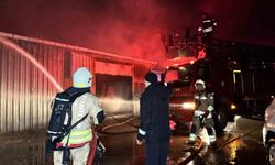 Mobilya Atölyesinde Çıkan Yangın