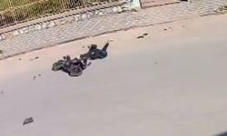 Motosiklet sürücüsü kaza sonucu ölümden kurtuldu