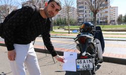 Motosiklet Sürücüsüne 'Emniyet Kemeri Takmama' Cezası Uygulandı