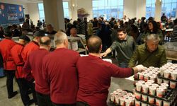 OMÜ'de 2 bin kişi aynı iftar masasında buluştu