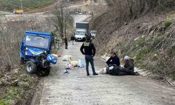 Ordu'da tarım aracı kazası: 1 ağır 2 kişi yaralı
