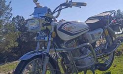 Park edilmiş motosiklet kayboldu