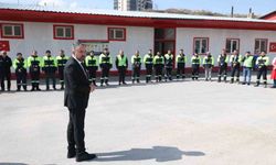 Pursaklar Belediye Başkanı Çetin, çalışanlarıyla bayram coşkusu yaşadı