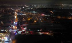 Raf Üretimi Yapan Fabrikada Yangın Çıktı