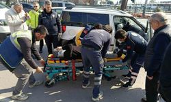 Refüje çarpan SUV devrildi: 1 kişi yaralandı