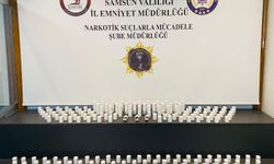 Samsun'da uyuşturucu baskını: 12 bin sentetik ilaç ele geçirildi